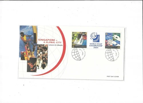 Singapore Year 2002 A Global City FDC