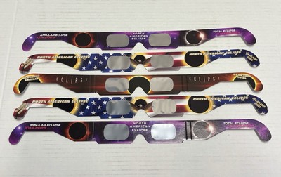 Solar Eclipse Glasses Pack of 50 - ISO 12312-2 Certified