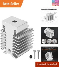 Replacement for Ender 3 V3 SE Hotend Heatsink – Aluminum Cooling Block Radiat...