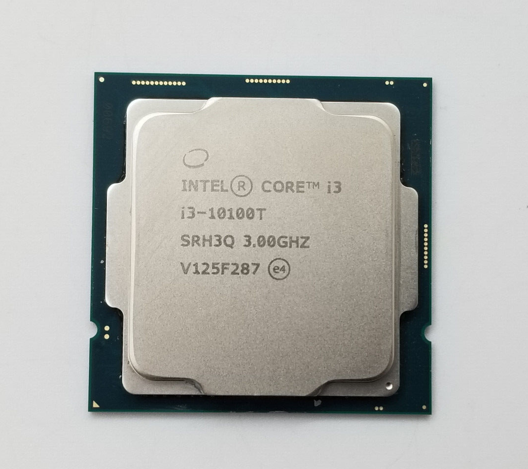 CPU Intel Core i3-10100T Intel Core i3-10100T SRH3Q 3.0GHz 10th Gen CPU Processor 6mb