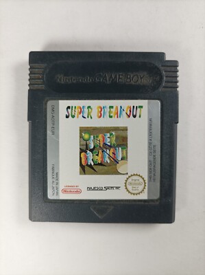 Super Breakout / Nintendo Gameboy Classic Spiel Getestet Gut E08
