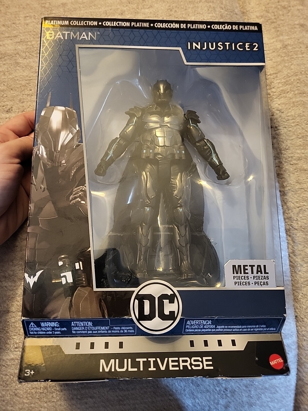 Batman Injustice 2 Metal Action Figure DC Comics Collectible