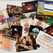 Natures Sunshine Products Collectable Advertising Postcards Lot of 17 Used