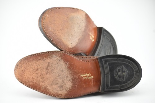 RARE JOHN MCHALE MADE IN CANADA | FLORSHEIM 8D BROWN LONGWING SHOES 93602 - Picture 20 of 20