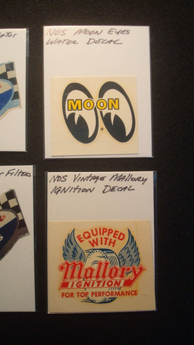 Riesiges Set (6) - Oldtimer Automobil - Rennen - Aufkleber - Mond, Mono Mag, Purolator - Bild 6 von 9