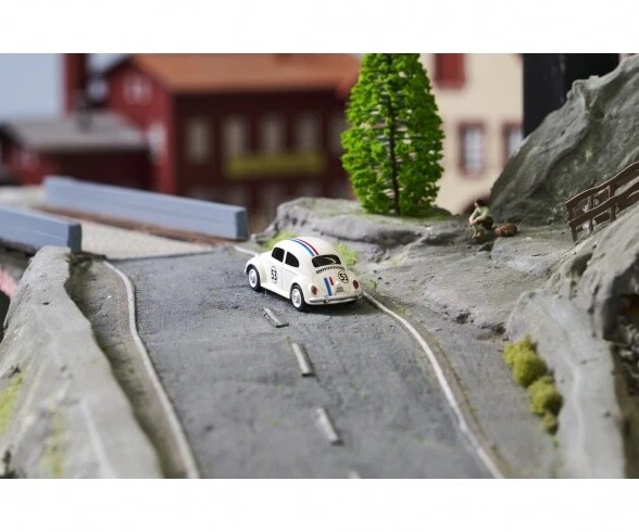 VW Beetle Rallye H0 in 1:87 als RTR Set mit Fernsteuerung v. Carson 500504153 - Bild 3 von 4