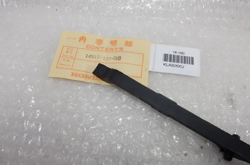 Guía de cadena de levas Honda 73-75 CB125 1970-1973 SL100 73-75 TL125 14550-107-010 NUEVO DE STOCK Foto 2 de 4