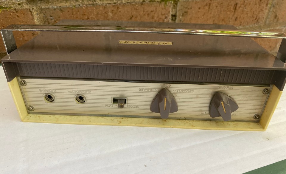 Vintage Portable Reel to Reel Tape Recorder Japan Pioneer PiCorder TC