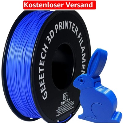 GEEETECH 1,75 mm PLA Filament in Royal Blau - Ideal für kreative 3D-Drucker