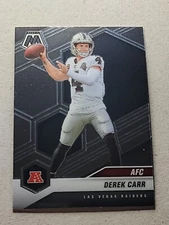2021 Derek Carr Panini Mosaic AFC #229 Las Vegas Raiders 