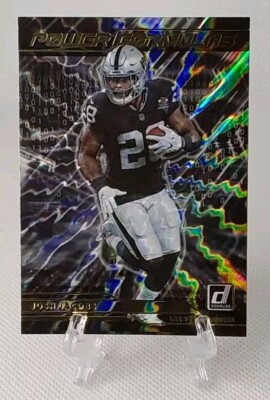  2021 donruss JOSH JACOBS (holo/insert) #PF18  *Raiders* *Packers*
