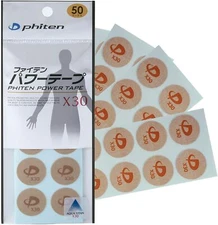 Phiten Power Tape X30 50 Marked Titanium Health Care from Japan
