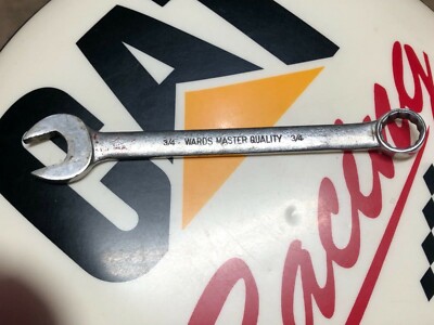 Vintage 3/4'' Wards Master Quality Combination Wrench USA