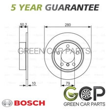 Bosch Rear Brake Disc Fits Mini Countryman Paceman 1.6 D 2.0 One + Other Models