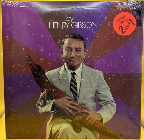 New / Sealed ...By HENRY GIBSON Comedy LP 1968 Laugh In  Liberty ‎– LST-7593