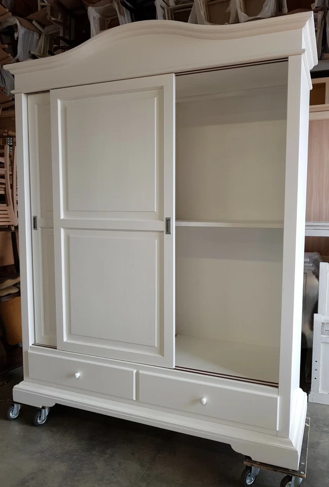 Closet Door Sliding Doors White Matt Classic Art Povera CMS 180x67x225H - Image 3 of 4