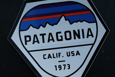 Patagonia Clothing Surfboards California USA Badge V25 Vintage