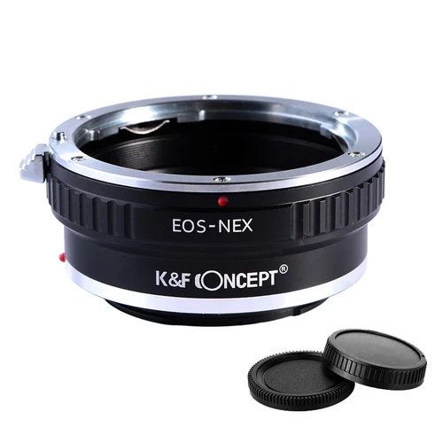 K&F Concept adapter for Canon EOS EF mount lens to Sony E NEX a6000 A73 A7R4