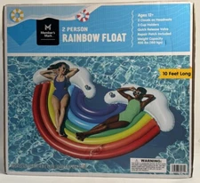 Two Person Rainbow Float