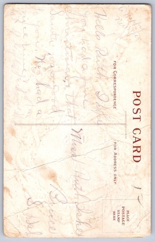 K18/ Santa Claus Merry Christmas Postcard Jolly 161 - Picture 2 of 4