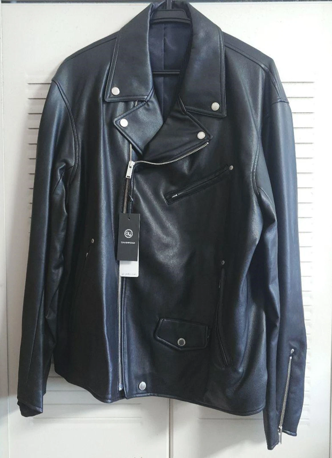 UNDERCOVER JUN TAKAHASHI GU giacca ecopelle TAGLIA L NUOVA