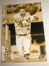 2020 Topps Opening Day Walk This Way Jumbo 5x7 Harrison Bader Cardinals 01/10