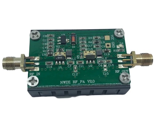 2MHZ-700MHZ RF Alimentazione Amplificatore 3W 20dB Basso Rumore Banda Larga - Zdjęcie 2 z 4