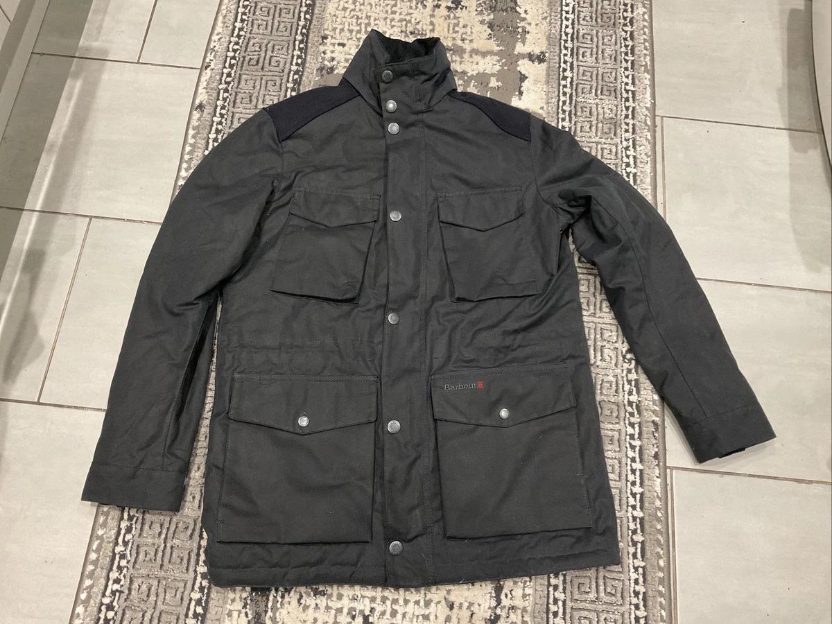 BNWT Barbour TORBEN Wax For Life Size S Navy Men s Jacket RRP 349