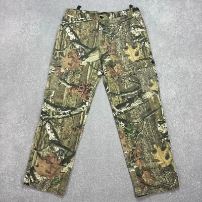 Pantalon Realtree adulte 36 x 30 vert charpentier camouflage année 2000 toile... - Photo 1/4