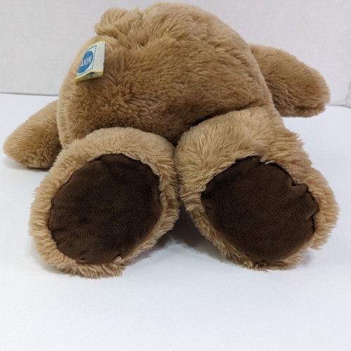 Vintage 1982 Dakin hellbrauner Teddybär Plüschtier Kuscheltier 13,5 Zoll gebraucht - Bild 11 von 18