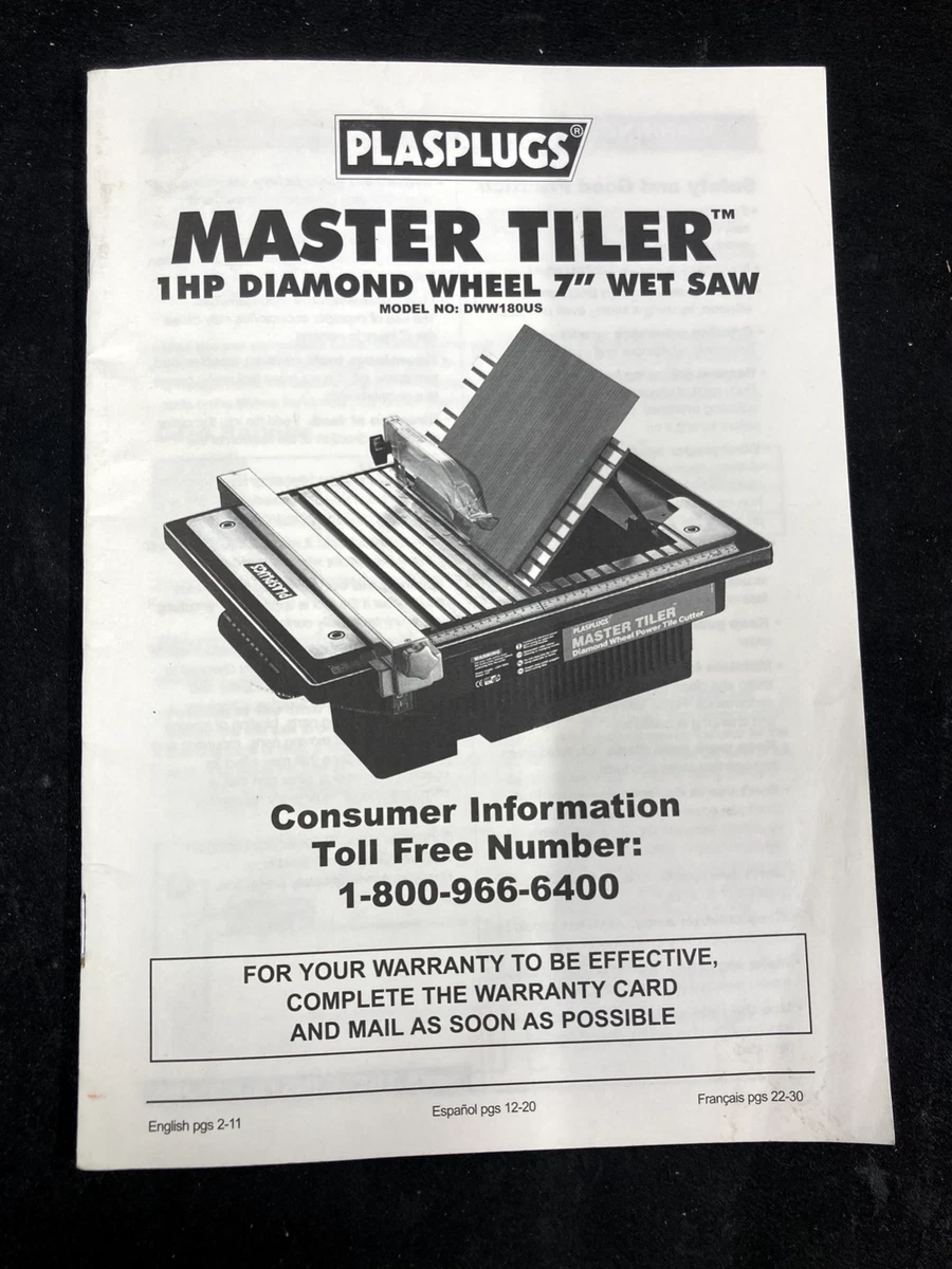 PLASPLUGS MASTER TILER 7