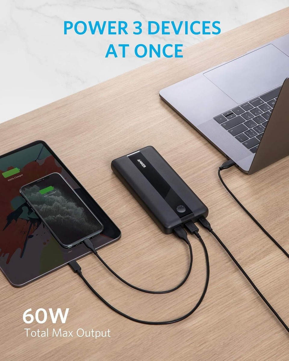 ANKER ANKER POWERCORE III 19200 60W BLA… 62e1dba0-58d8-4b93-b00b-