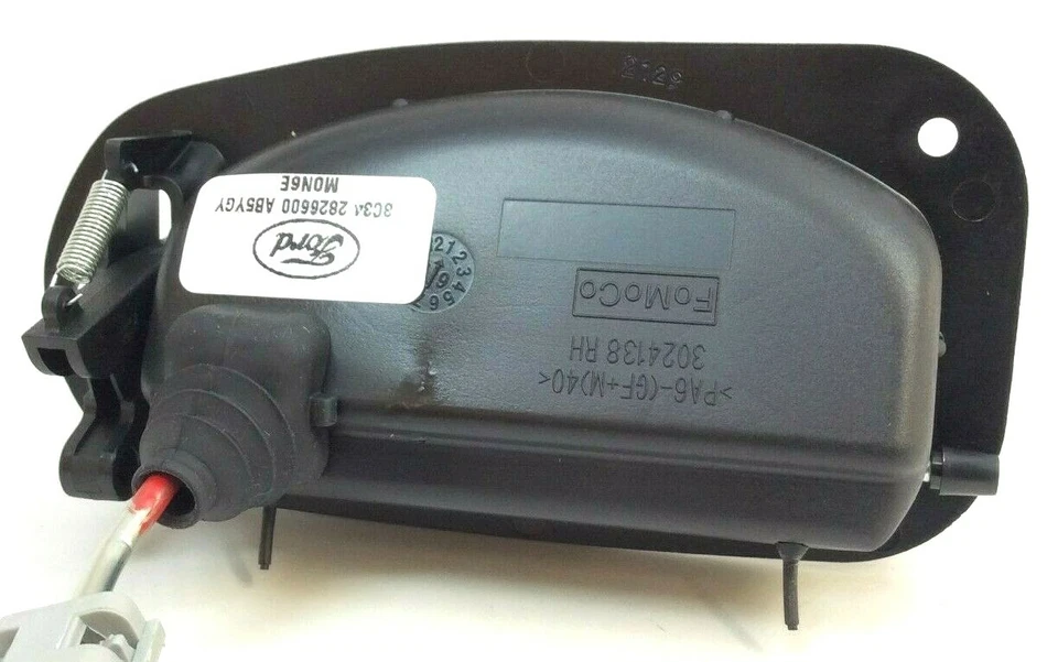 Оригинальная черная дверная ручка для заднего наружного пассажира 2007-2016 Ford F250 F350 Super Duty - Изображение 4 из 4