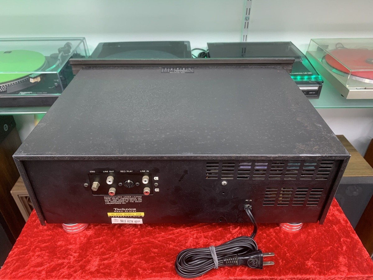 TECHNICS RS-678U Rare Stereo Cassette Deck 2 Motors Vintage 1977