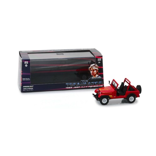 Jeep® CJ-7 Renegade 1983 Sarah Connor's Renegade The Terminator luz verde diecast 1:43 - Imagen 2 de 12