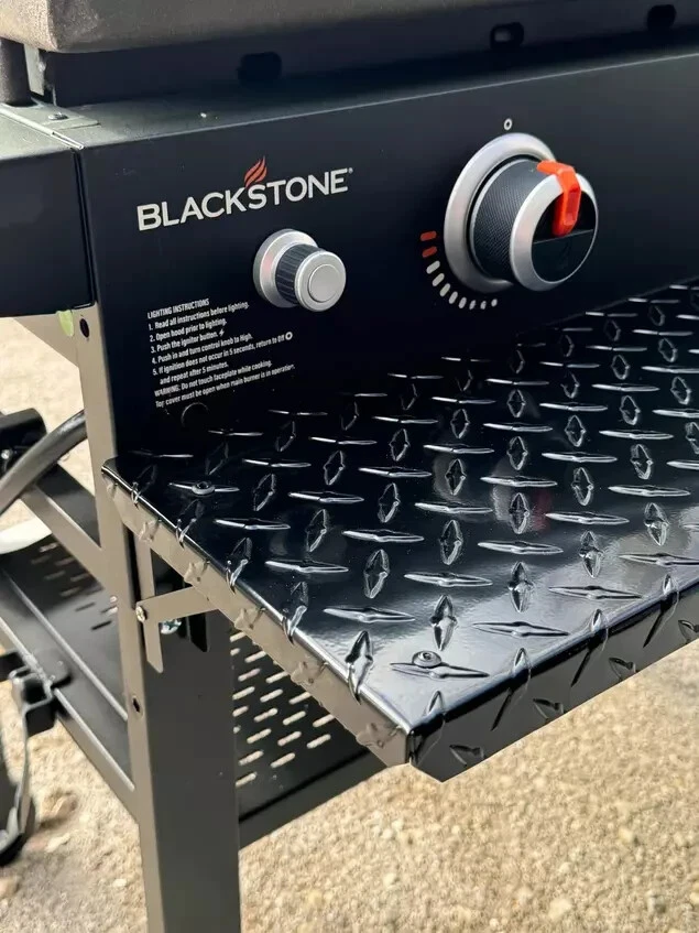 28" Griddle Front Folding Shelf fits Black Stone 28" griddle- PBR Products Brand
Opens in a new wind