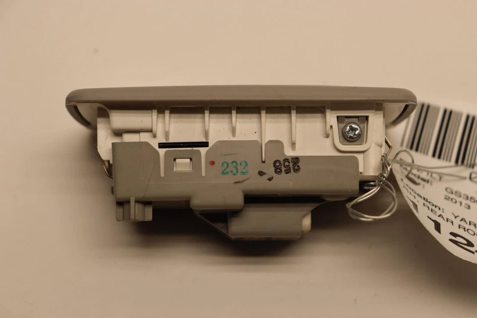 LEXUS GS350 GS450H 2013-2015 LUZ DOMO TECHO TRASERO DERECHO LÁMPARA DE LECTURA OEM Foto 2 de 4