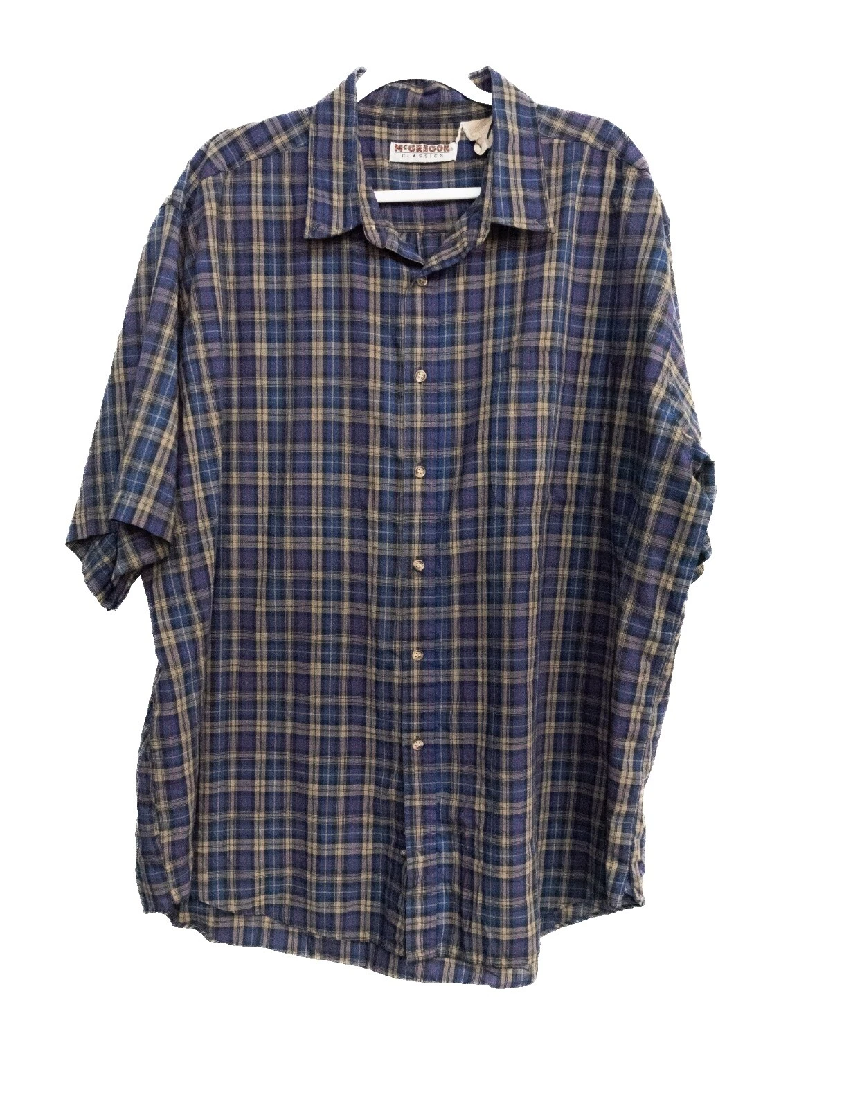 Poliéster McGregor Informal Con Botones camisas para hombres