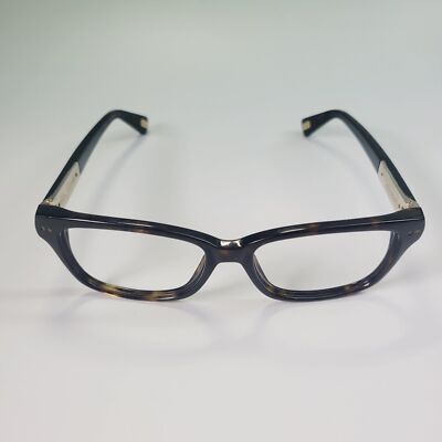 Mark Jacobs tortoise shell eyeglasses gold 51-17 135 full frame eyewear