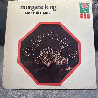 MORGANA KING : cuore di mama MAINSTREAM LP Vinyl Ultrasonically Cleaned VG+/VG+