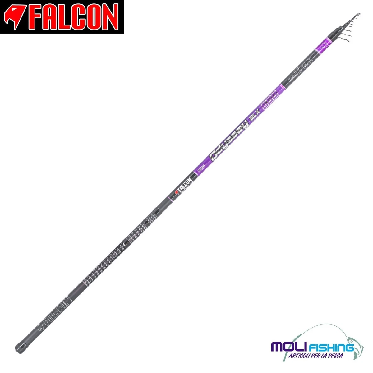 Canna da Pesca Bolognese 6 Metri in Carbonio - Ninjia 600 - SRL - Negozio Online Pesca