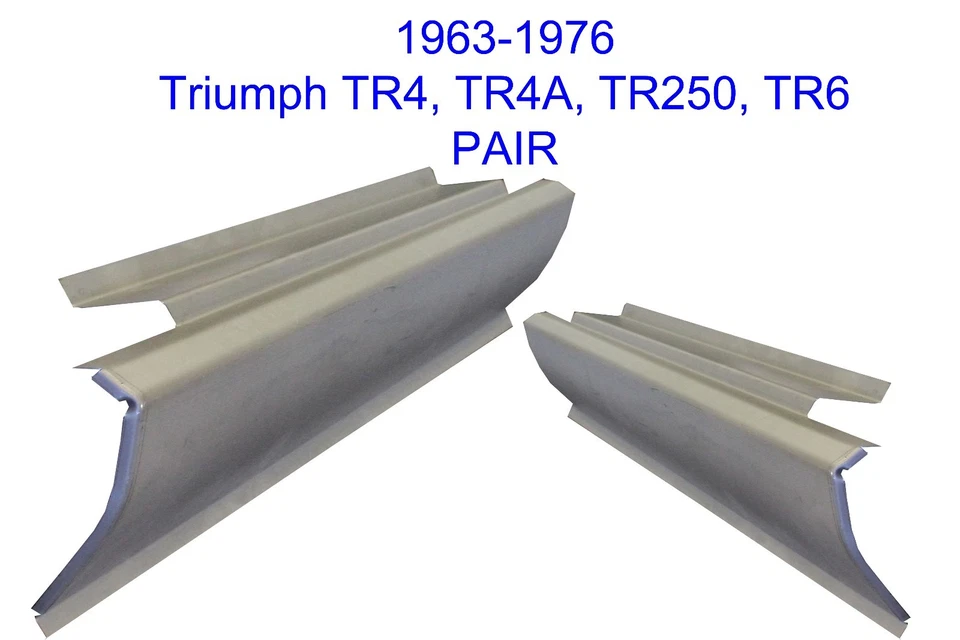 1963 1964 1965 1966 1967 1968 -76 TRIUMPH TR4 TR4A TR250 TR6 ROCKER PANELS PAIR - Image 2 of 3