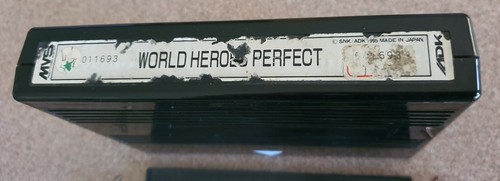 World Heroes Perfect – Kit MVS Neo Geo (SNK) – 100% Original
