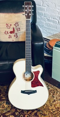 Tanglewood  Winterleaf TW4-WH Acoustic/Electric Guitar White Gloss   *mint cond.