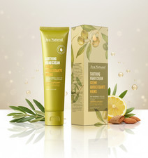 Natural Hand Cream with Olive, Jojoba Avocado Oils, For Dry Cracked Hands 100m