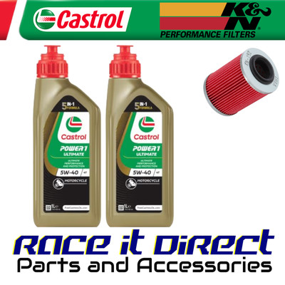 Service Kit für Can-Am 570 Outlander Max EFI STD, DPS, XT 2022 Castrol & K&N