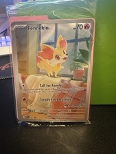 Pok�mon TCG Fennekin 080 Promo Pokemon Center stamped 