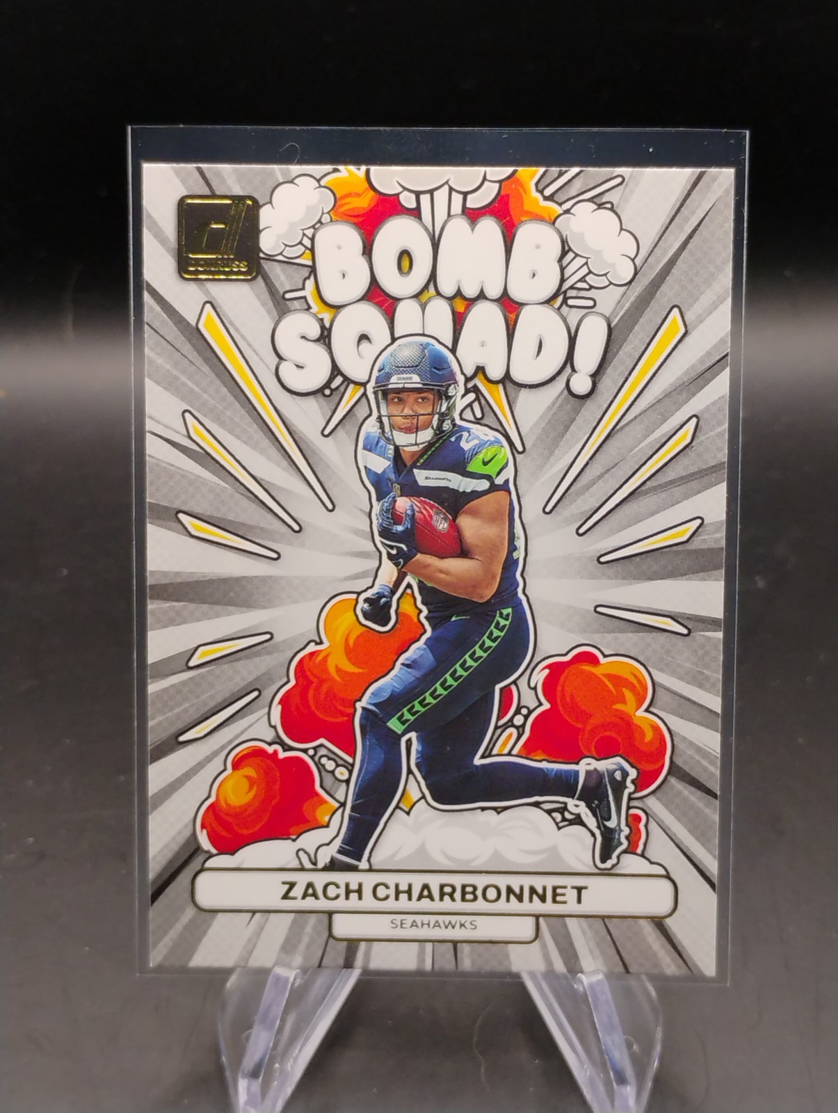 Zach Charbonnet Panini Donruss Bomb Squad #BS30 Base