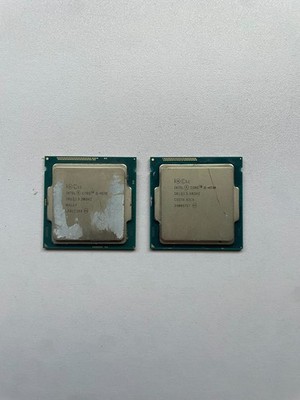 LOT OF 2 : Intel Core i5-4590 Processor (3.3 GHz, 4 Cores, LGA 1150) - SR1QJ