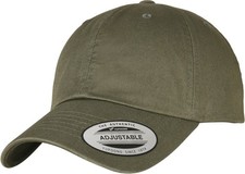 Flexfit by Yupoong Eco wash Dad Cap 6245EC - Curved Peak Snapback Baseball Hat